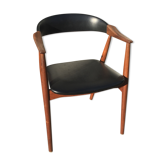 Chaise en teck midcentury danois