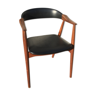 Danish midcentury teak armchair