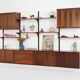 Modular shelving by Poul Cadovius, rosewood, 1970s