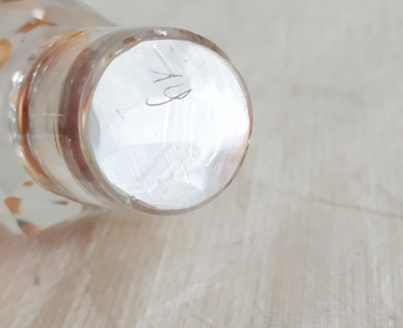 Carafe à liqueur en cristal Val Saint Lambert