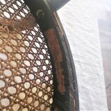 Ancien fauteuil d'enfant en bois courbé Fischel