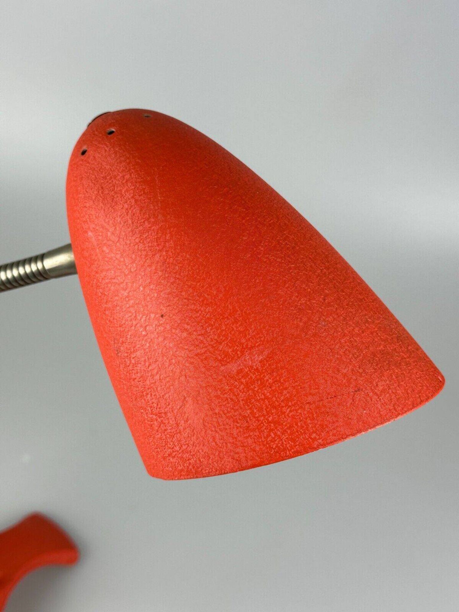 60s 70s lampe lampe de table lampe de bureau métal space age