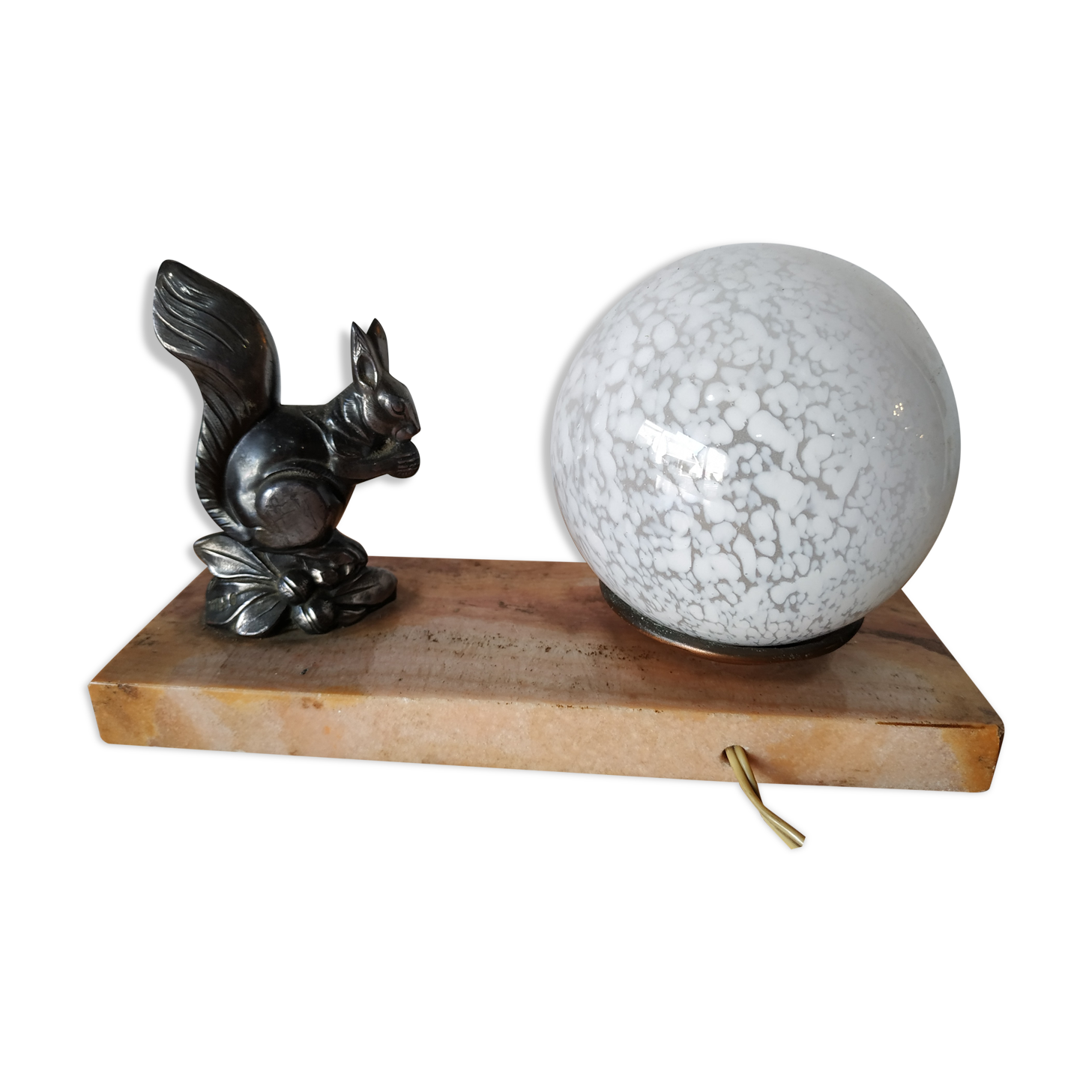 Squirrel art deco watch