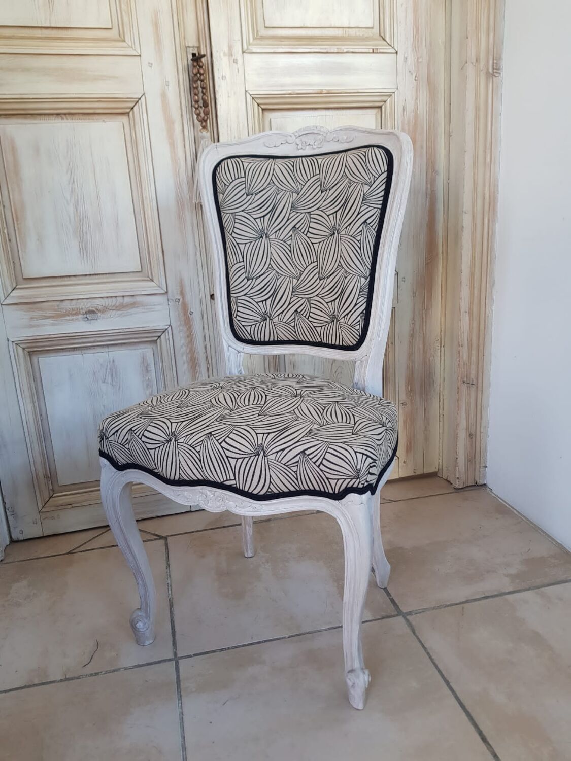 4 chaises Louis xv