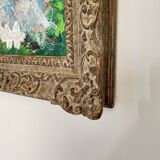 Felix Bachmann, Abstract Composition, 1910, Acrylic & Mixed Media on Board, Framed