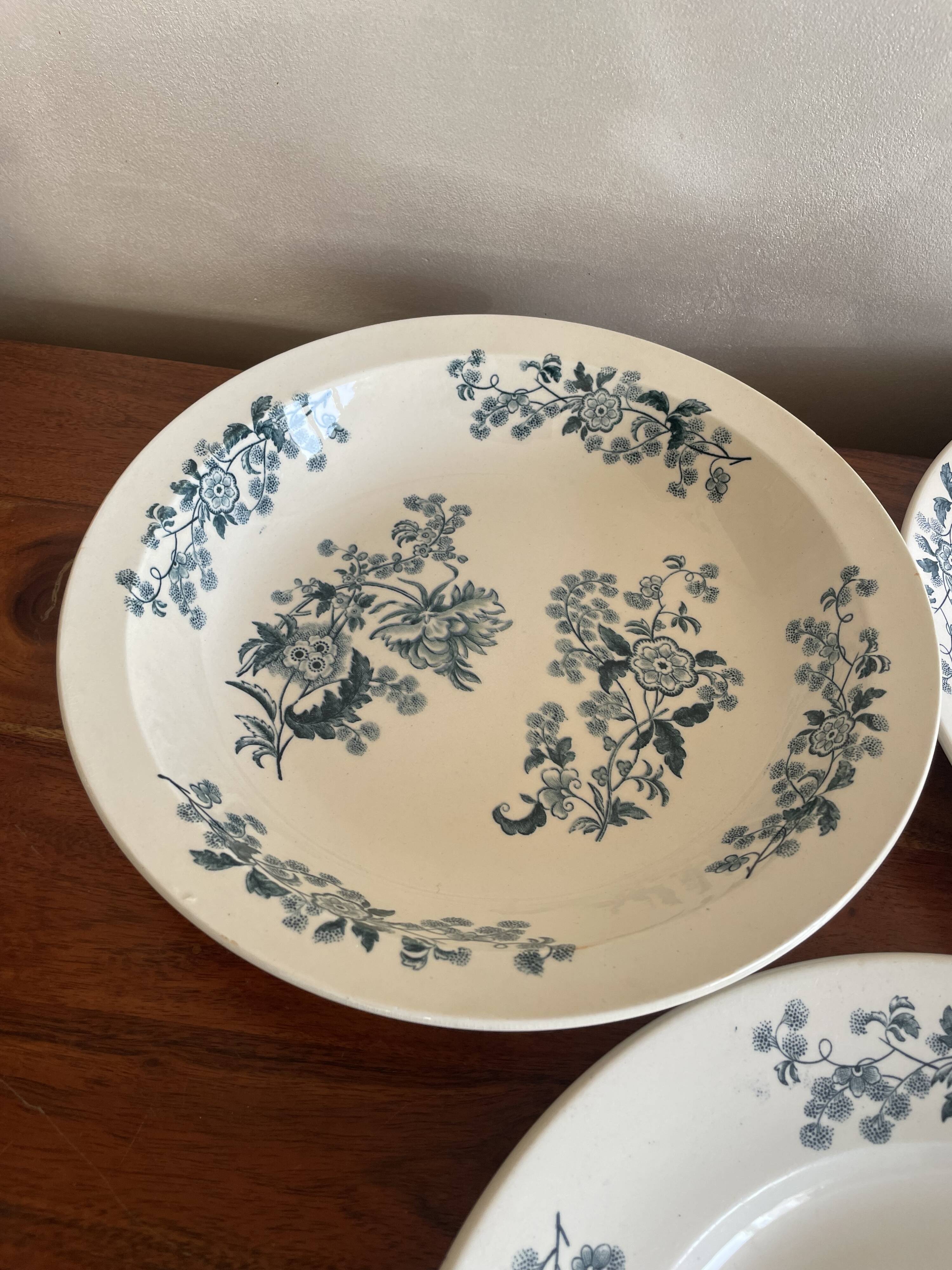 3 dishes Longwy Ycho