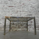 Table basse Hollywood Regency  65 x 65 cm