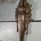 Art Deco wall light in gilded bronze, 1930s
