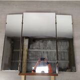 Vintage triptych mirror