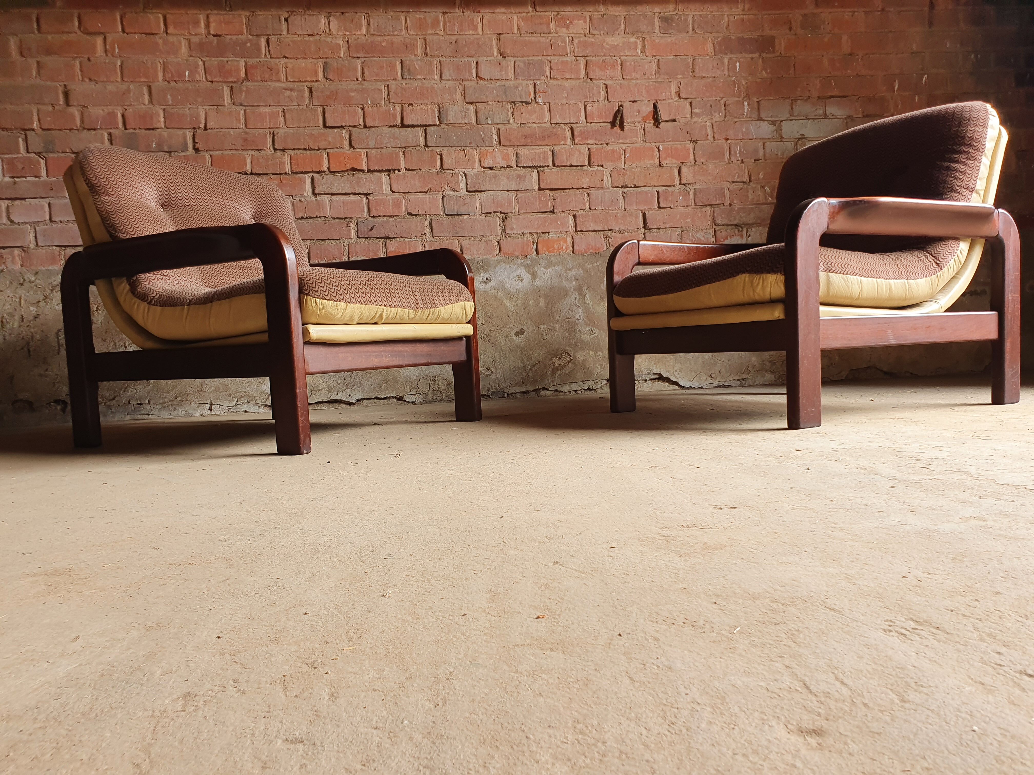Paire de fauteuil vintage danois