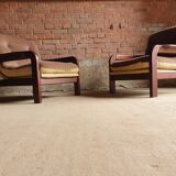 Pair of Danish vintage armchairs
