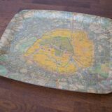 Vintage "Paris plan" platter