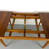 Danish Extendable Solid Teak Dining Table by Glostrup, 1970s