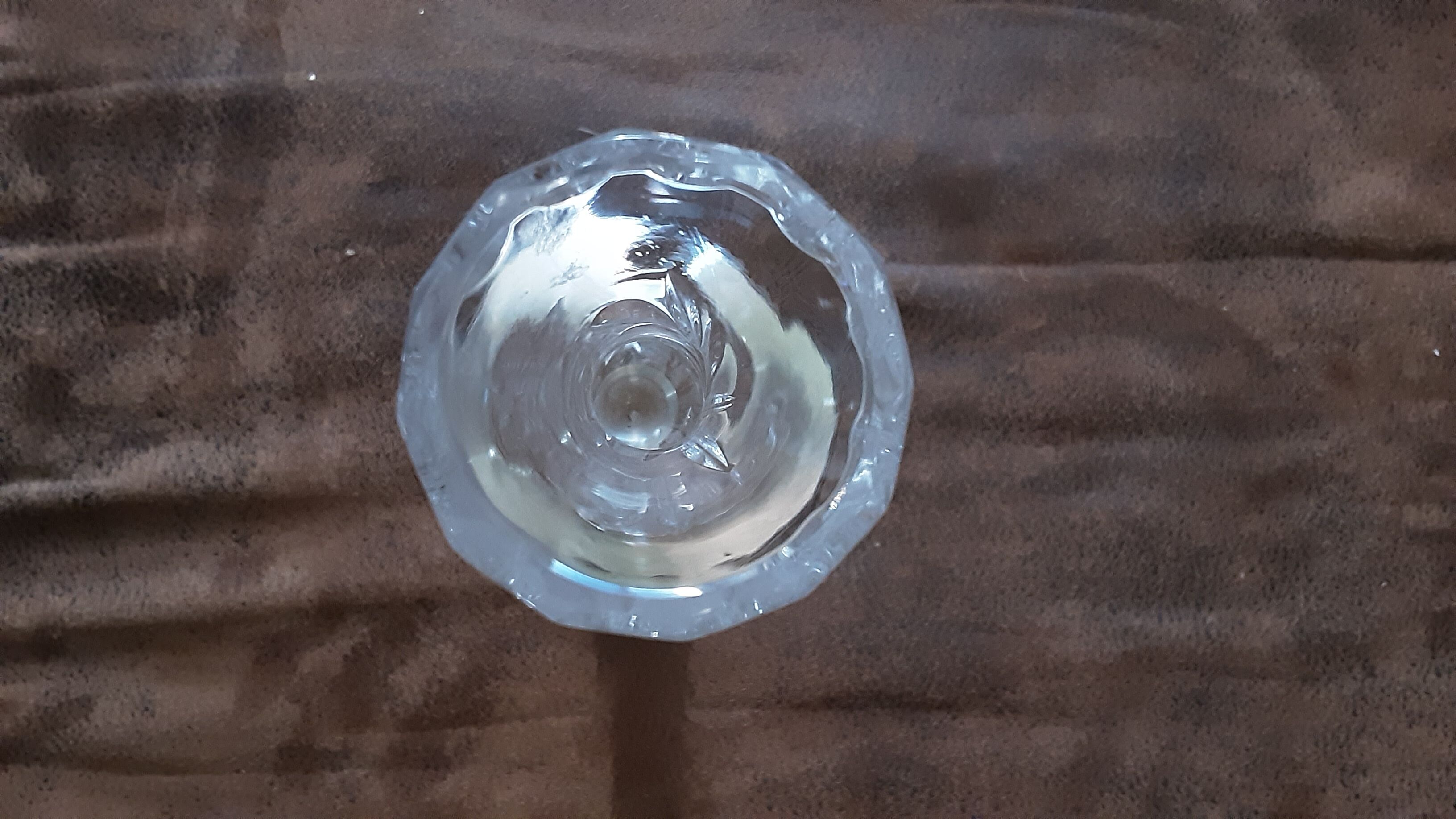 Small crystal vase