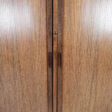 Low buffet with jealousies doors in rosewood from the 60s
