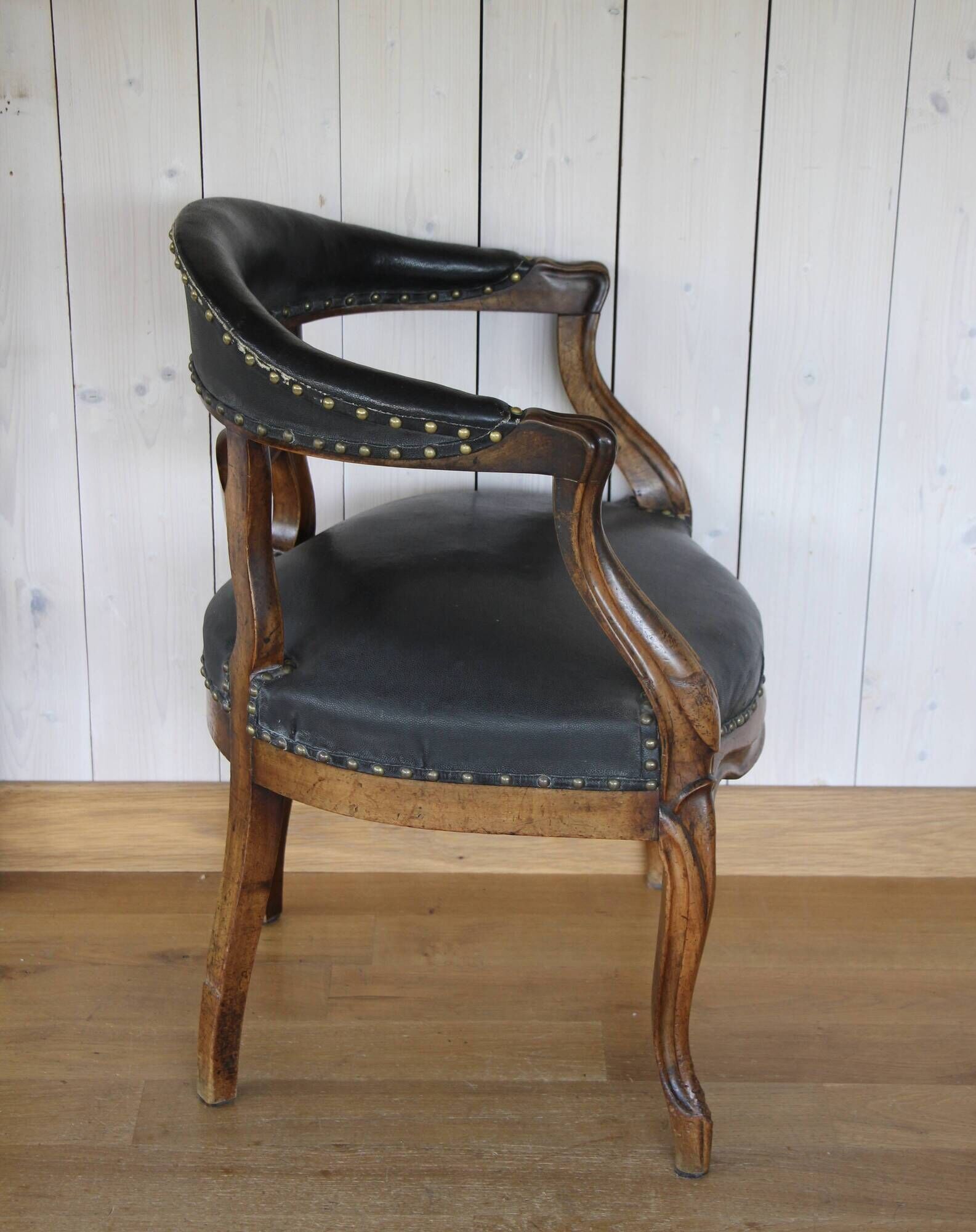 19th-century notary office armchair