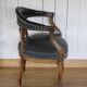19th-century notary office armchair