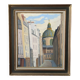 Oil on canvas street in Paris