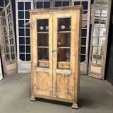 Old patinated mesh cupboard