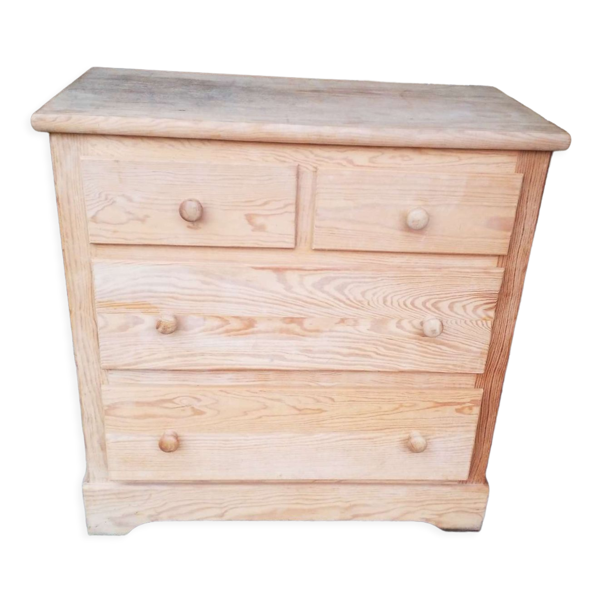 Fir chest of drawers