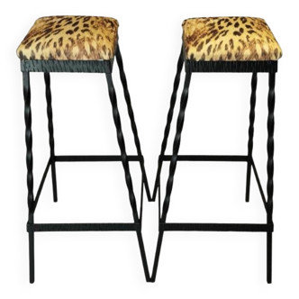 Pair of bar stools