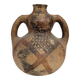 Traditional Kabyle/Berber terracotta pottery decorated with patterns