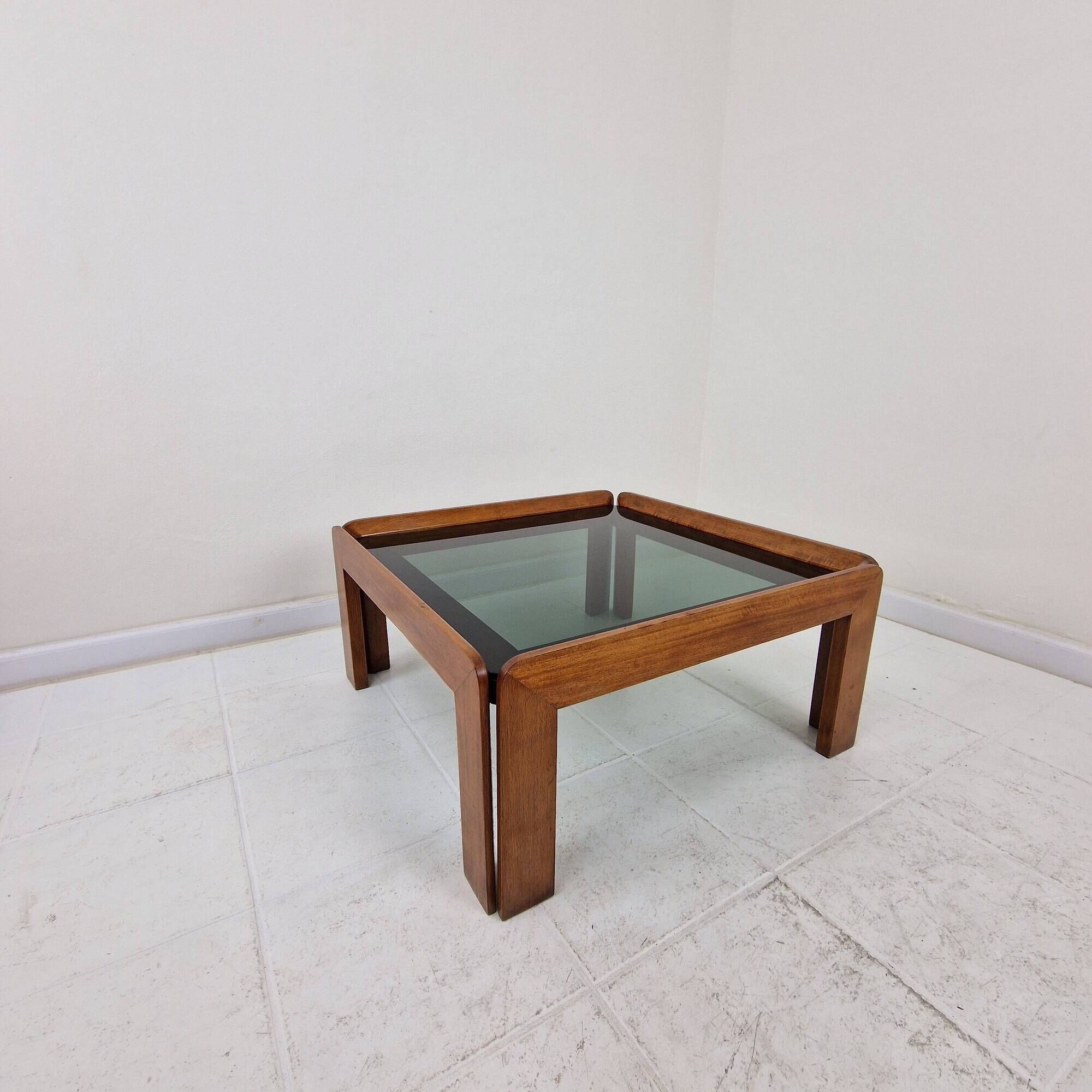 Mid-Century Italian Coffee Table by Afra & Tobia Scarpa for Cassina, 1960's