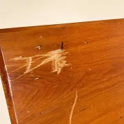 Farmhouse table and benches – Louis-Philippe style – Pitch pine