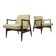 Mid Century Armchairs By Juliusz Kędziorek, Poland, 1960s, Set Of 2