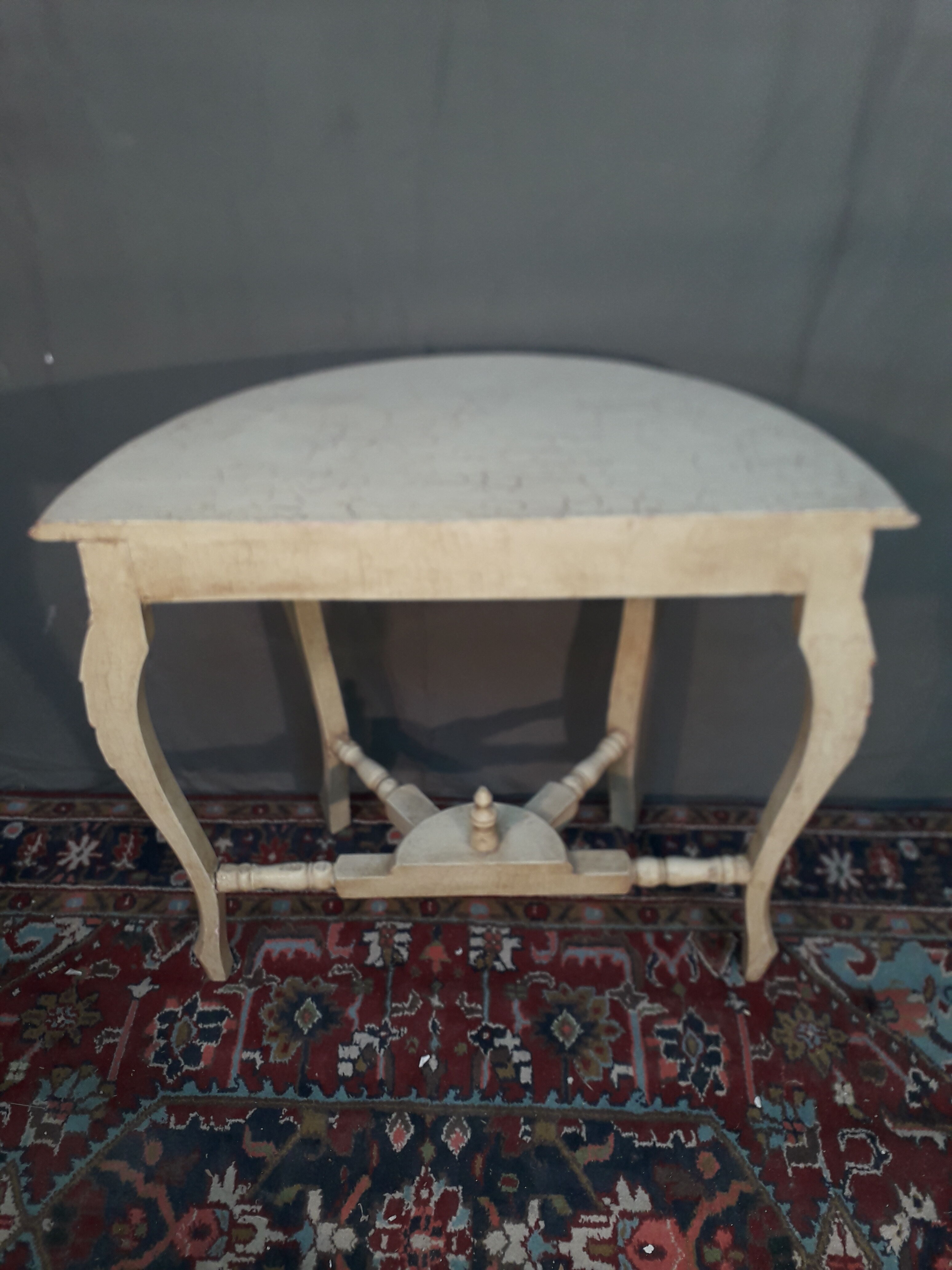 Painted wooden console