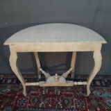 Painted wooden console