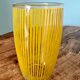 Colored glasses for water and wine mid-century modern 50s 60s