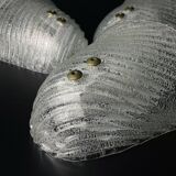 Original Murano wall lamps, Italy, 1970s