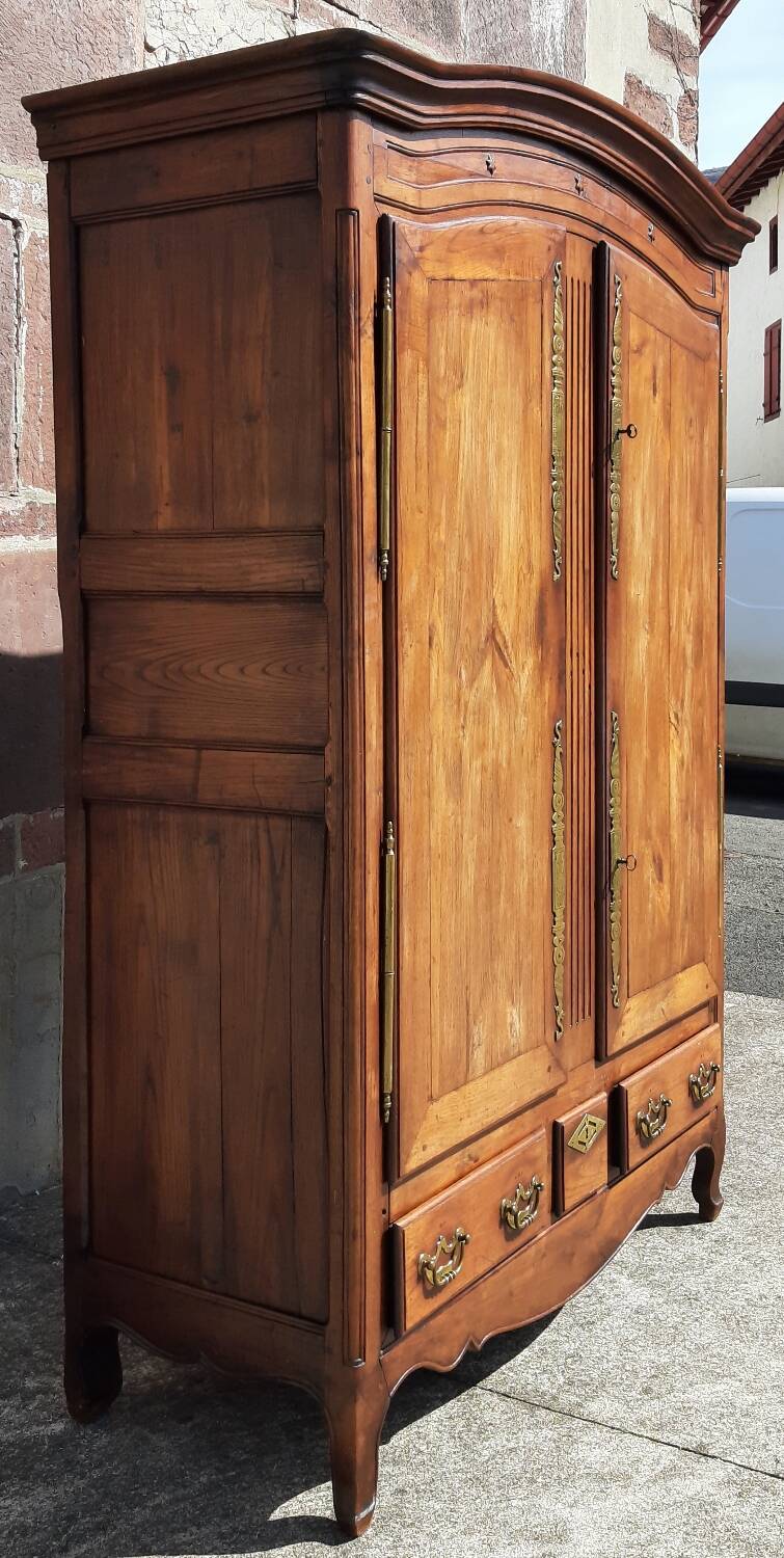 "Gendarme Hat" wardrobe, Louis XV.