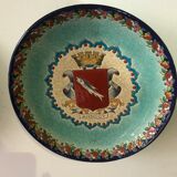 Longwy enamel plate