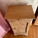 Louis Philippe natural walnut bedside table