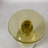 Grand verre à pied en cristal ouraline