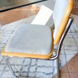 4 Cesca B32 Breuer chairs renovated beige