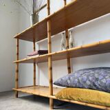 Large rattan shelf 1960