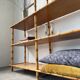 Large rattan shelf 1960