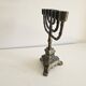 Ancien Chandelier Menorah 7 branches