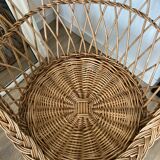 Rattan armchair