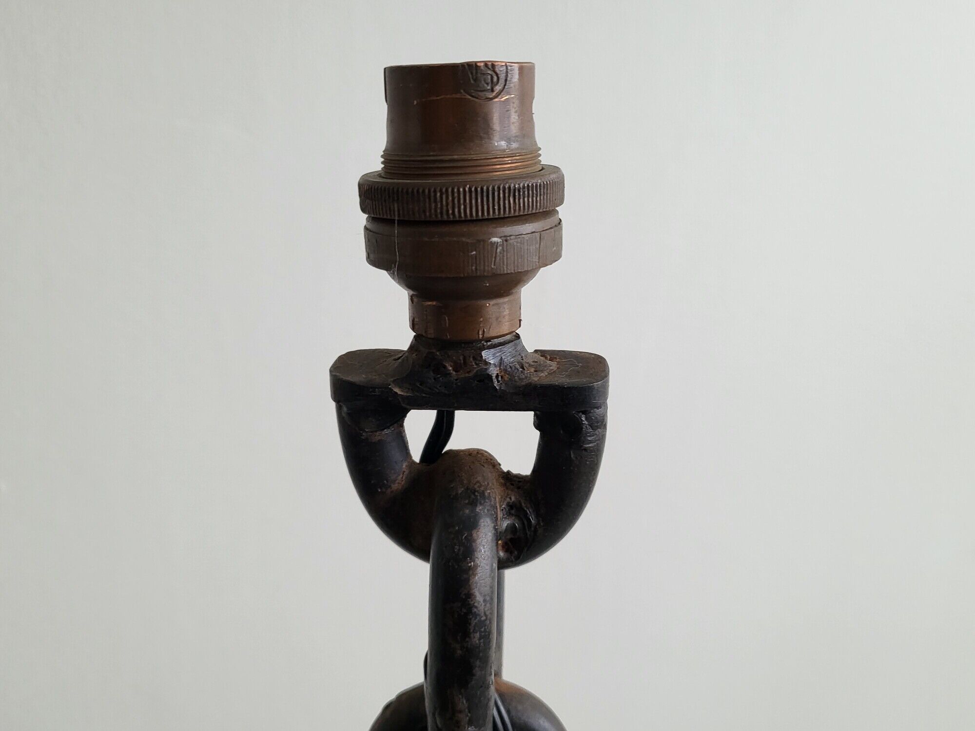 Vintage brutalist floor lamp 1970