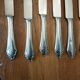 set of 11 silver metal cutlery