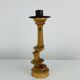 Bougeoir bois vintage 