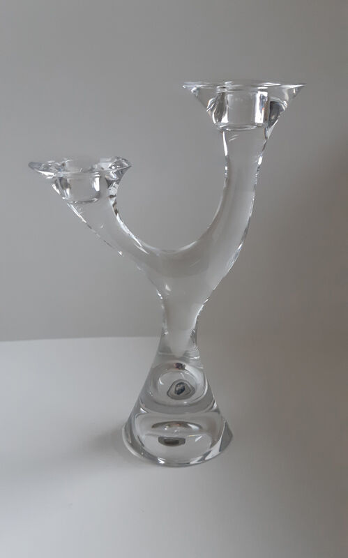 Marc Aurel crystal candle holder