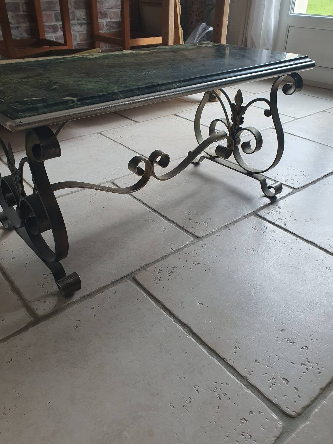 Gilbert Poillerat coffee table