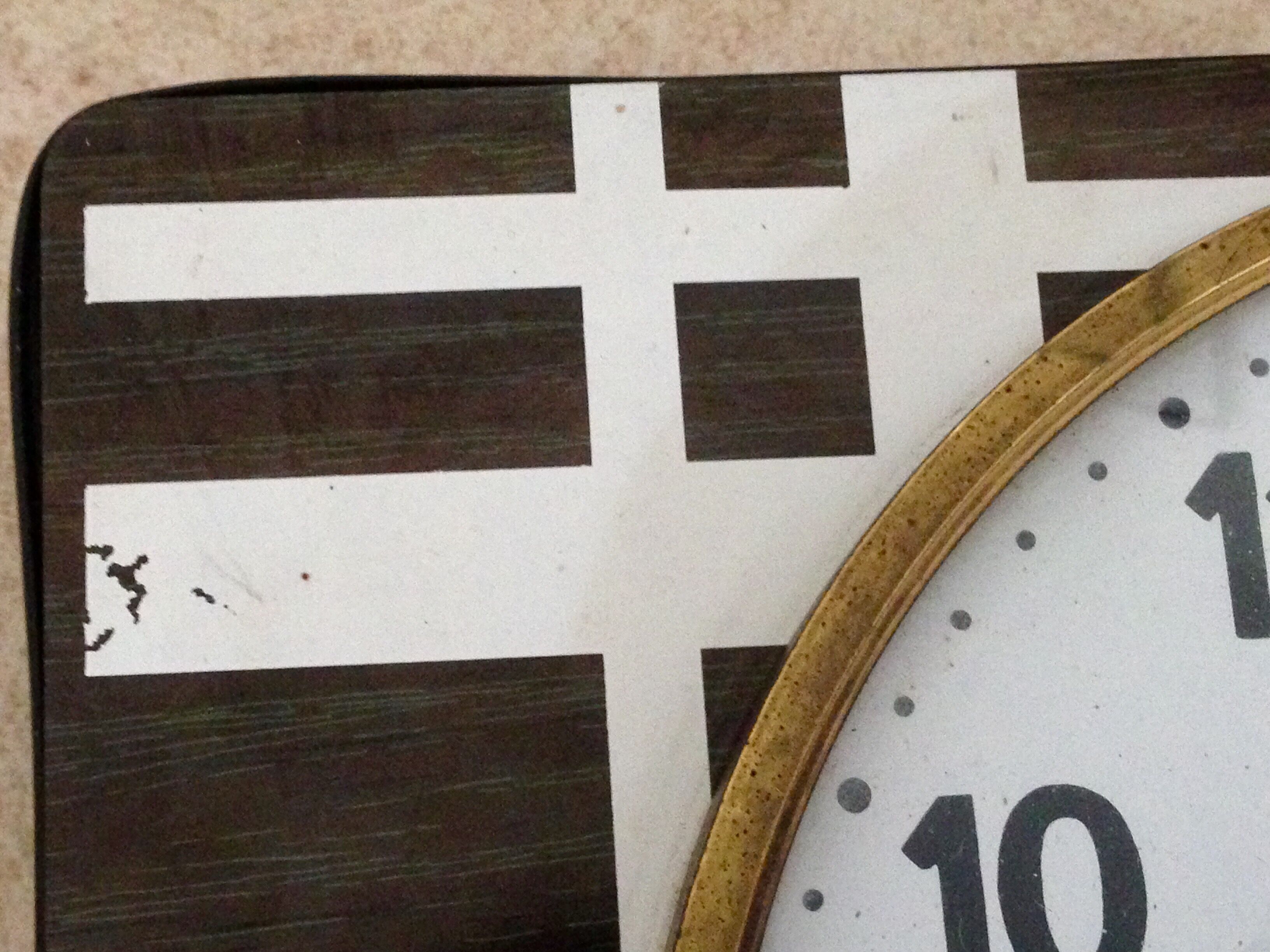 Clock wall formica featured transistor