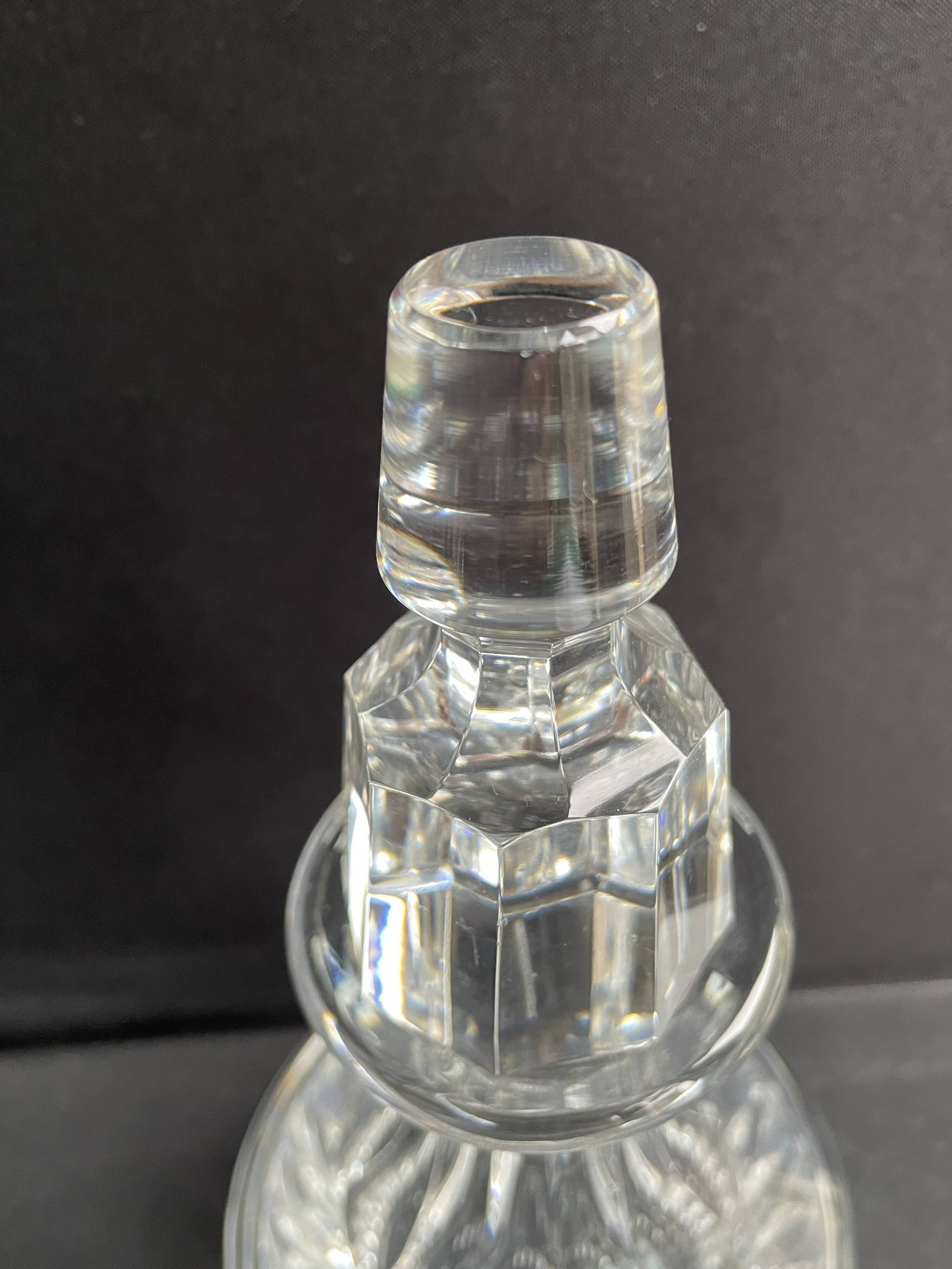 Saint Louis decanter Marine service