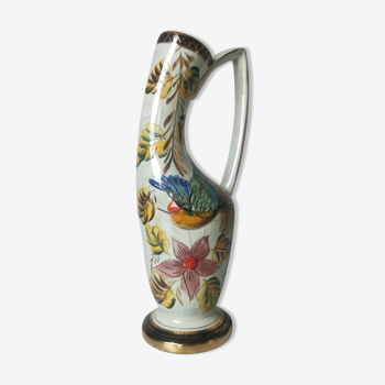 Ceramic hummingbird vase by Bequet